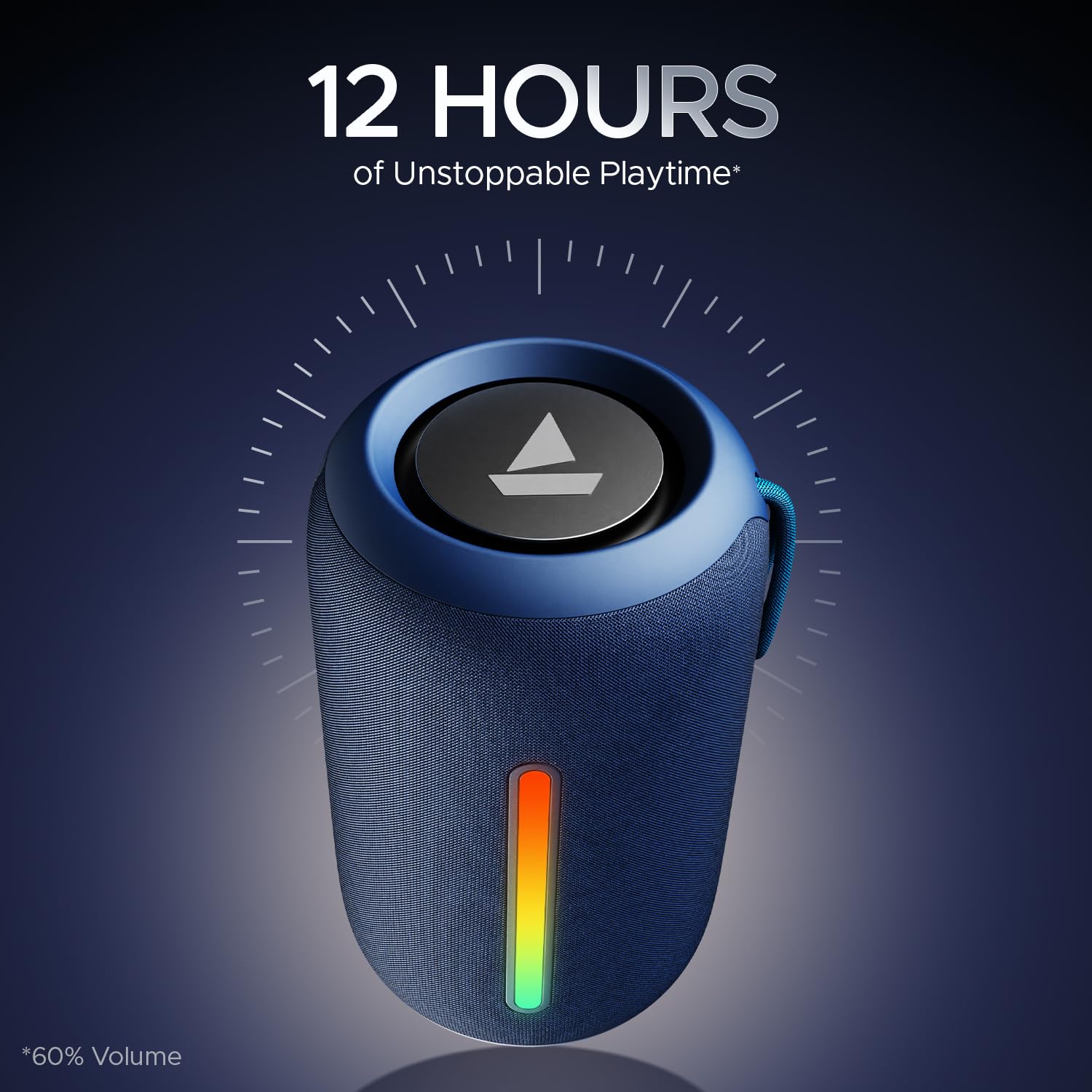 boAt Stone 352 Pro14W Bluetooth Speaker (Vibing Blue) - Image 5