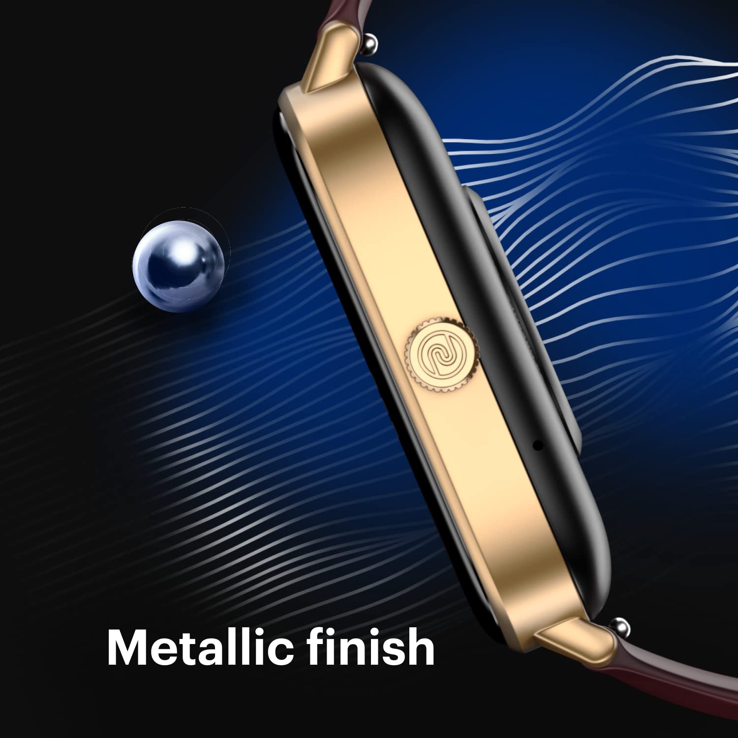 Noise Quad Call 1.81" Display, Bluetooth Calling Smart Watch, AI Voice Assistance, 160+Hrs Battery Life, Metallic Build, in-Built Games, 100 Sports Modes, 100+ Watch Faces (Rose Pink) Smartwatch 2.0 LTE Wifi - Image 5